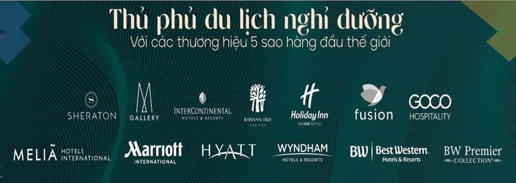 Các thương hiệu 5 sau hàng đầu thế giới có trong Maia Resort Hồ Tràm